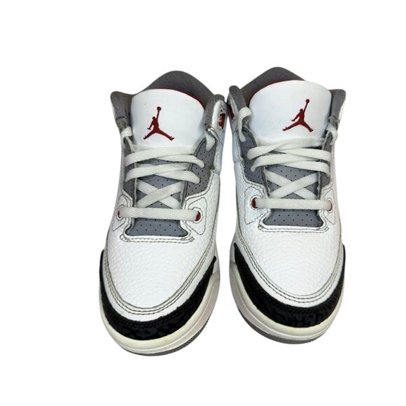 Toddler Air Jordan 3 Retro "Fire Red" sz 11c - Picture 6 of 7